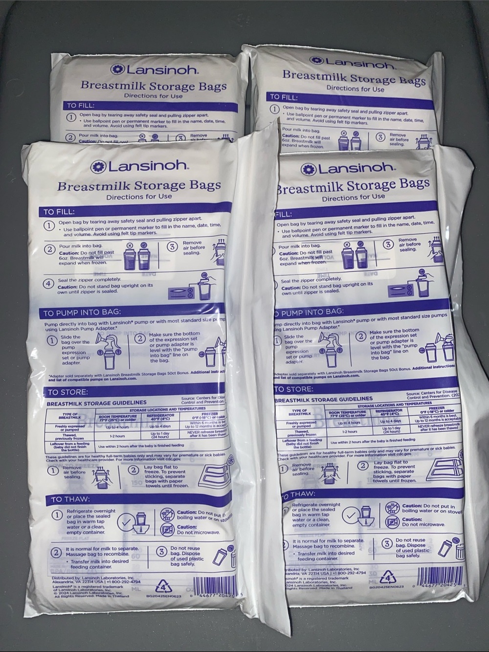 Lansinoh Breastmilk Storage Bags